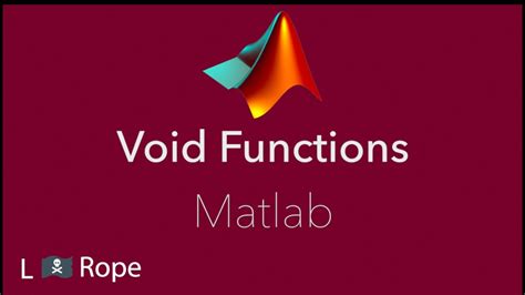 Void function matlab.  Local Functions This topic explains the term local f...