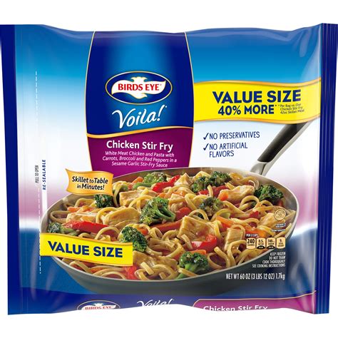 Voila meals. Shop for Birds Eye® Voila® Garlic Shrimp Family Size Frozen Meal (42 oz) at Harris Teeter. Find quality frozen products to add to your Shopping List or order online for Delivery or Pickup. 