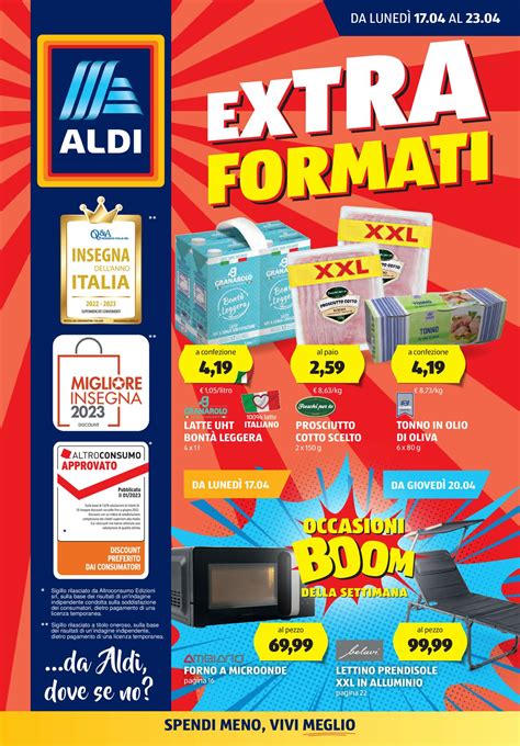 Volantino Aldi - 17/04 - 23/04/2024 Rabato