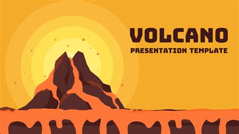 Volcano Template Ppt