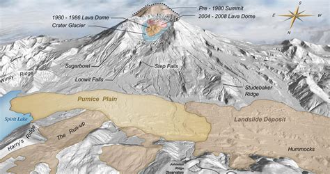 Volcanoes and Lahars WA - DNR - Washington State …