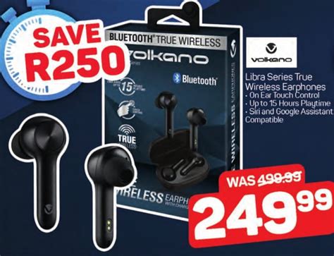 Volkano Libra Series True Wireless Earphones offer at Pick n Pay