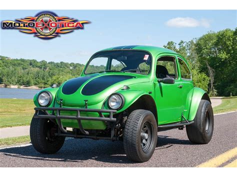 Volkswagen baja bug for sale. Mileage 182. Posted Over 1 Month. 1970 BAJA BUG with chrome 1600cc, and a 4 speed IRS VW BUS transmission. 3" lift plus 3" suspension lift for a total of 6" lift. The car has a full set of VDO gauges, and a 4 point integrated roll cage with KYB Gas shocks. Car has chrome 15" wheels, and BAJA type bumpers. 