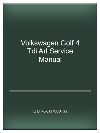 Volkswagen golf 4 tdi arl service manual. - Rätsel und rätselspiele der alten griechen..