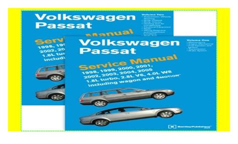 Volkswagen passat b5 service manual 1998 1999 2000 2001 2002 2003 2004 2005 2 volume set. - Les annales du disque-monde, tome 19.