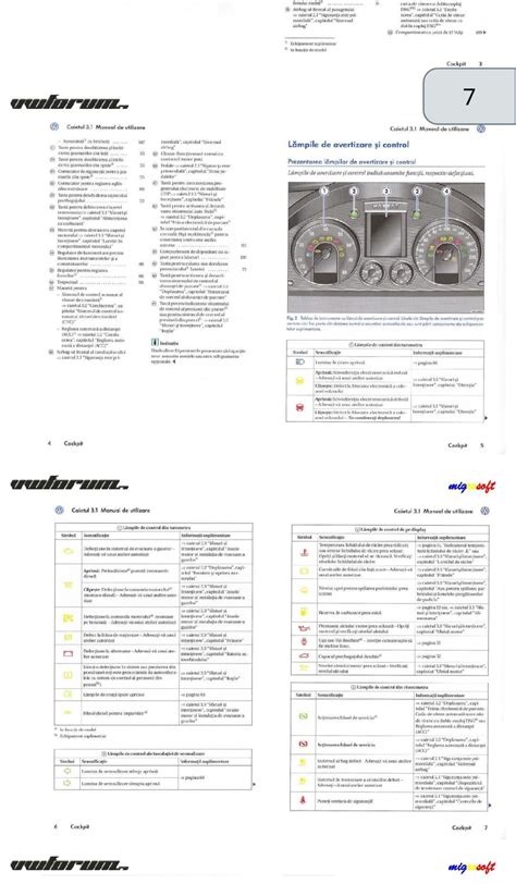 Volkswagen passat b6 2009 user manual. - Volvo fm7 manuale delle parti del motore.