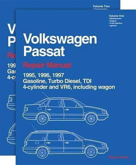 Volkswagen passat official factory repair manual 2. - Polar mohr 115 ce schéma de câblage manuel.