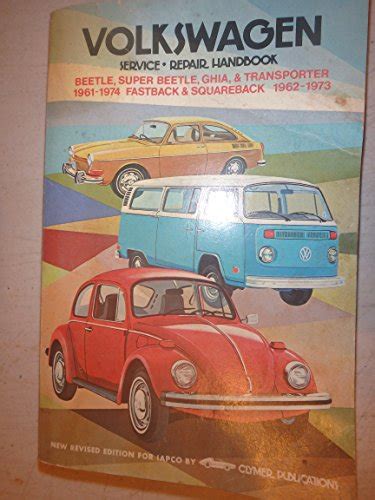 Volkswagen service repair handbook beetle super beetle ghia transporter 1961 1974 fastback squareback 1962 1973. - Seiko global radio wave control clock manual.