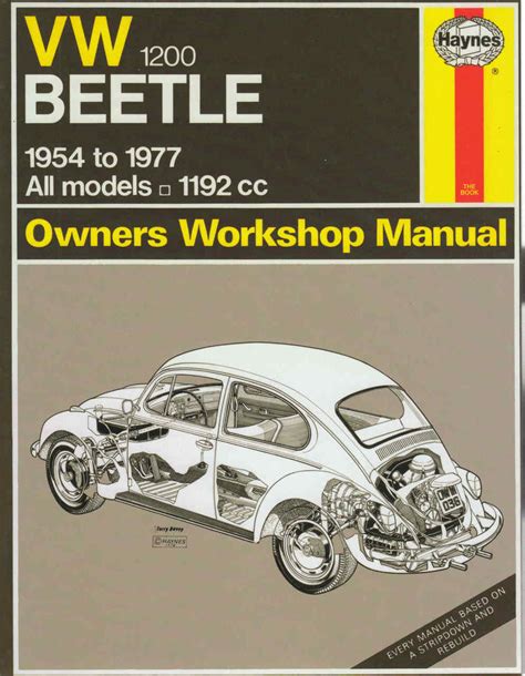 Read Online Volkswagen Beetle 1200 1954 77 Owners Workshop Manual Service  Repair Manuals By John Harold Haynes