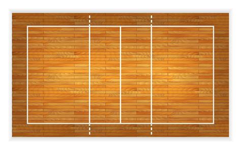 Volleyball Court From Above