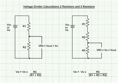 Voltage divider calculator 3 resistors.  Enter the Input Voltage Vin, Defi...