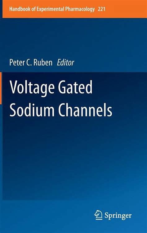Voltage gated sodium channels handbook of experimental pharmacology. - Homenaje a ramón pérez de ayala.