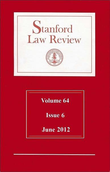 Volume 62, Issue 1 Page 1 Stanford Law Review