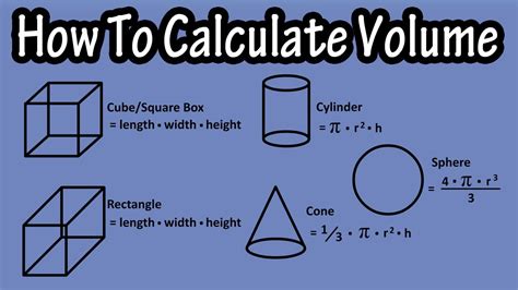 Volume Calculator