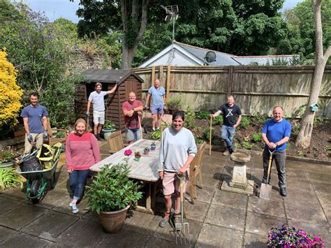 Volunteers give Falmouth care home garden a magical makeover