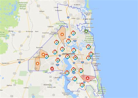 Volusia county power outage map. Open Map. Our interactive map is updated every 5 minutes and provides regional power restoration information. You may also choose the outages by county option to see a list of estimated time of restorations, or ETRs, in your county. If you click on the arrow to the left of your county’s name, you will see ETRs for the towns and villages ... 