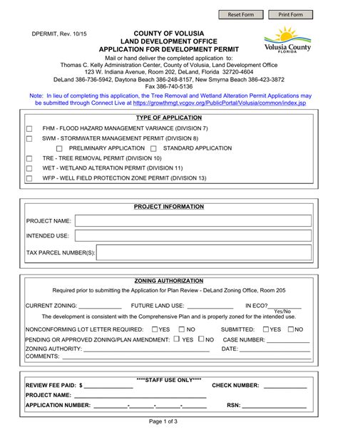 Volusia county variance application.  Effective October 1, 2024 Applicati...