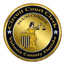 Volusia court clerk. While the Clerk's Office has attempted to preserve the accuracy of the on-line version of these records, they are not official and the Volusia County Clerk of Circuit Court will not be responsible for any inaccuracies that may be encountered. Only those records that are maintained within the Office of the Clerk of Circuit Court shall be ... 