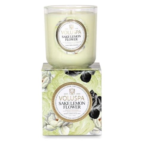 Voluspa Sake Lemon Flower Candle 12 oz - Walmart.com