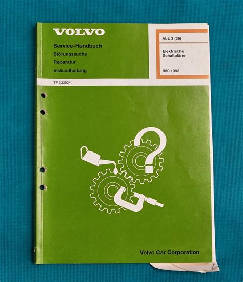 Volvo 960 schaltpläne service handbuch 1995. - Mth proto sound 2 service manual.