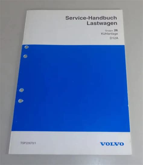 Volvo d13 manuale di servizio del motore. - Hints voor een diagnose, naar aanleiding van kant.