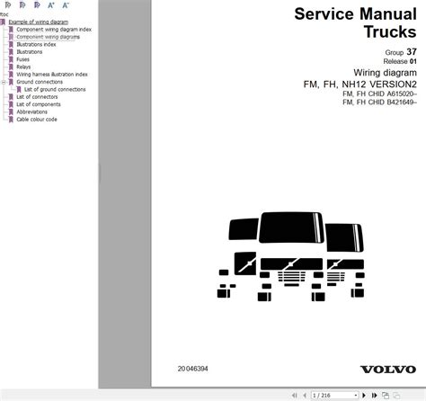 Volvo fm fh nh12 version2 truck wiring diagram service manual download september 2006. - Proutist economics discourses on economic liberation.