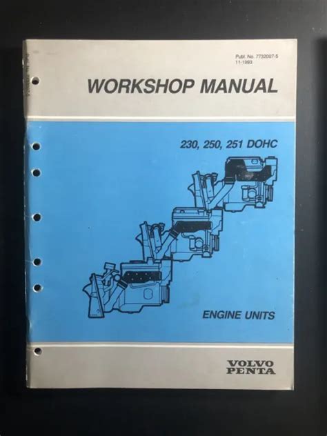 Volvo penta 230 250 251 dohc manuale completo di riparazione per motori marini. - Bmw e60 525d manual de reparación.