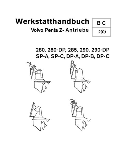 Volvo penta 280 285 290 b c antriebe werkstatthandbuch. - Ford 750 backhoe attachment parts manual.