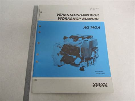 Volvo penta aq 140a workshop manual verkstadshandbok. - 1969 corvette owners manual operation and maintenance instructions.
