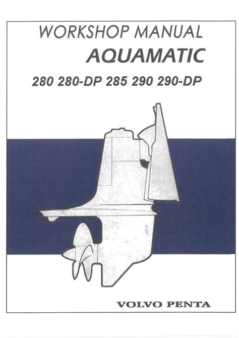 Volvo penta aquamatic 280 285 290 manuale di servizio completo. - Solution manual for structural analysis 6th edition.
