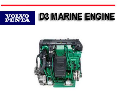 Volvo penta d3 service manual pdf. .  ...