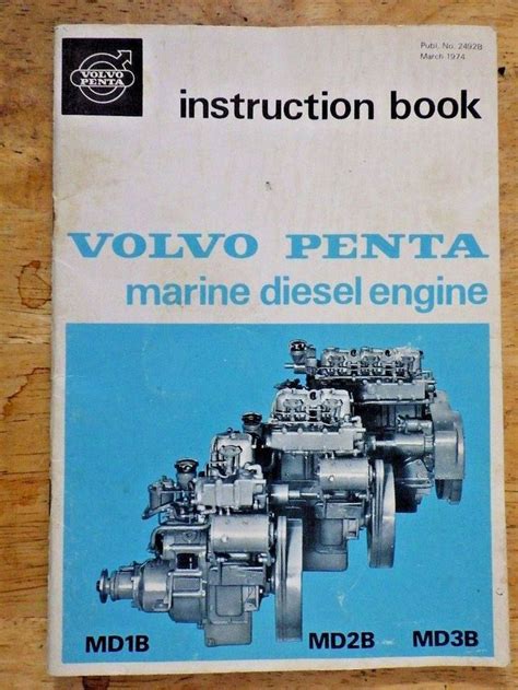 Volvo penta md1b md2b and md3b marine diesel engine workshop service manual. - Por fin habla buchito sobre la zona libre.