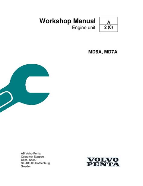 Volvo penta md6a md7a marine diesel engine shop manual. - Vw phaeton v10 tdi service manual.