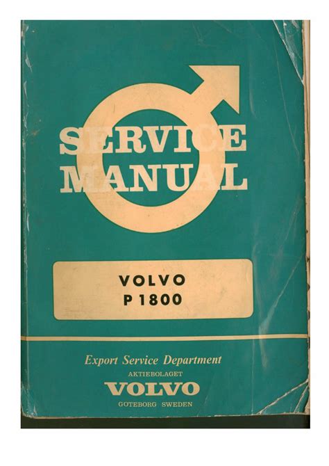 Volvo service manual p1800 u service manual repair manual. - Entwicklung im stadtquartier und in der bergregion.