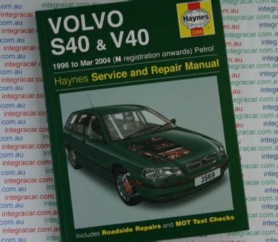 Volvo v40 1996 manual de servicio y reparación. - Study guide for praxis ii plt 5622.