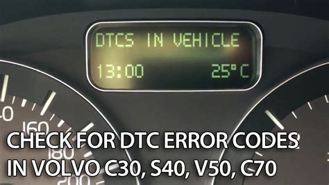 Volvo v50 codes.  2004 Volvo V50.  Accessing About Volvo Trouble Codes...
