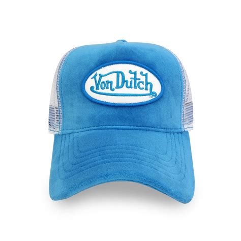 Von Dutch Classic Trucker Hat - Blue Corduroy with Black eBay