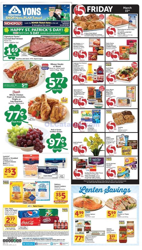 Vons electronic coupons. 