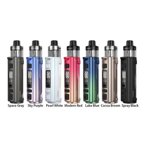 VooPoo Argus Pro 80 Mod Vape Kit 2 Free E-Liquids