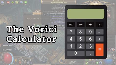 The Vorici Calculator is a tool created by the Path