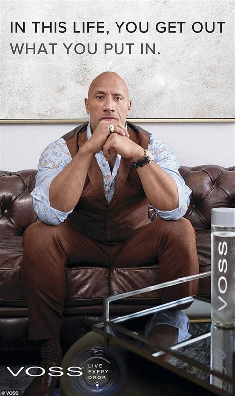 Voss Spot With Dwayne "The Rock" Johnson! - YouTube