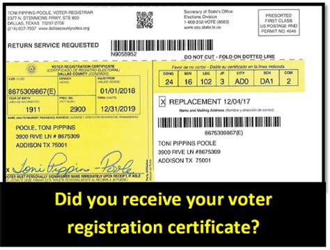 Voter Registration Procedures - Dallas County, TX Elections