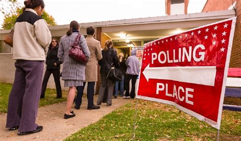 Voters are heading to polling places in the Maine city where 18 were killed