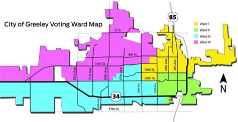 Voting Wards - City of Greeley