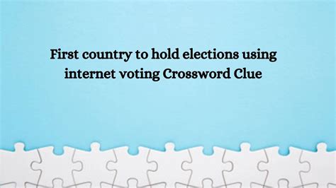 Voting bloc Crossword Clue – NYT Crossword Answers