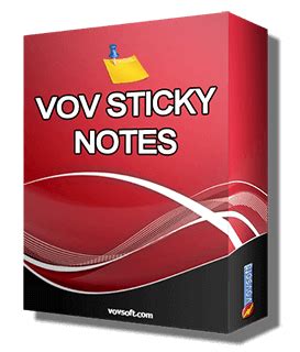 VovSoft Vov Sticky Notes 5.4 with Crack