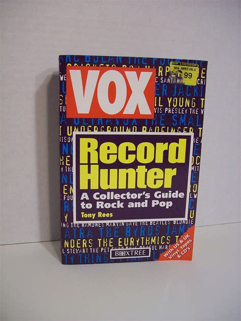 Vox record hunter a collectors guide to rock and pop. - Fenaroli s handbook of flavor ingredients sixth edition.