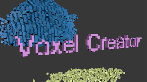 Voxel Creator Intro. Voxel creator is a tool for 3dsmax that allows you to voxelize any type of