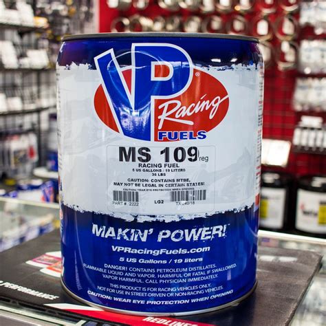 Vp racing fuel. VP RACING FUELS Motorsport 93 = 5 Gallons · NO SHIPPING FOR THIS ITEM, Please Choose = IN STORE or AT TRACK PICKUP · FYI = VP Racing Fuel can only be ordered ... 
