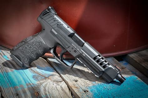 Each VP9 tactical barrel is a drop-in replacement for your HK VP9 9mm pistol. Features: Traditional button rifled bore for use with jacketed and non-jacketed ammunition. Tactical threaded barrel threaded 13.5 X 1. Each barrel includes the enhanced o-ringed thread protector. Enhanced recessed & beveled locking block features.. 